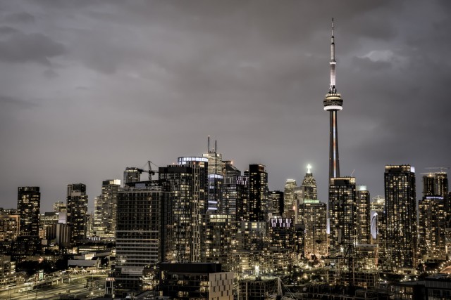 Toronto during night