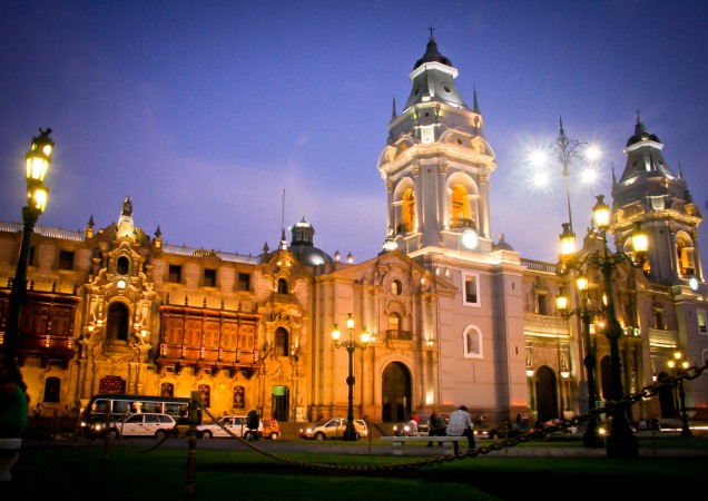 Lima at night