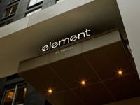 Element New York Times Square West hotel entrance