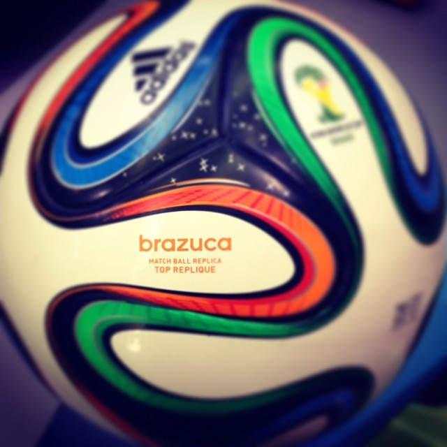 Adidas Brazuca official ball of the 2014 World Cup