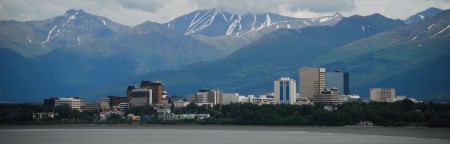 Anchorage skyline