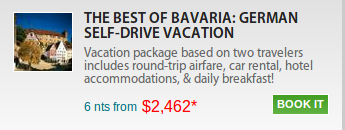 Germany vacation package deal