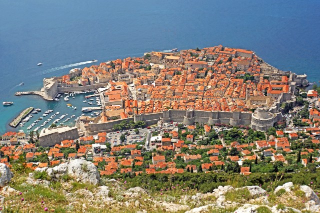 Dubrovnik from above ©Dennis Jarvis