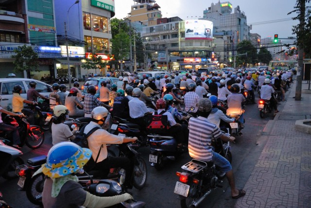 Typical Saigon street @M M/flickr