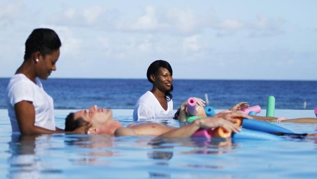 Pool massage at Jewel Runaway Bay Resort