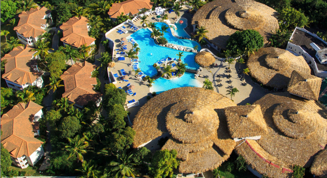 Pool view of Cofresi Palm Beach Resort