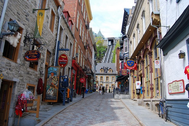 Quebec is known for having the oldest and most unique old town in North America ©Viv & Jill/flickr