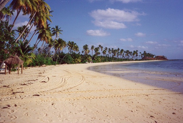 An outstanding beach in Mana Island, Fiji ©Roger/flickr