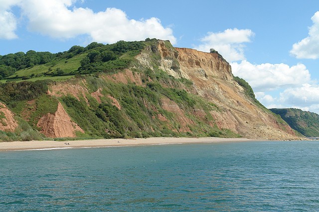 The East Devon coast is not only known for its vast cliffs and views, but also for its beaches ©Graeme Churchard/flickr
