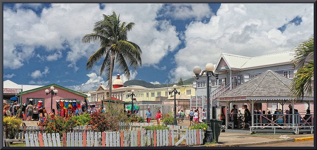 The capital city of St Kitts and Nevis, Basseterre, is known for its large and vibrant life, despite its size ©Dale Morton/flickr