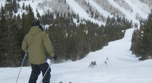 Ski trails in Park City Mountain Resort