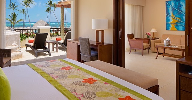 Suite with ocean view at Now Larimar Punta Cana