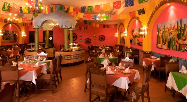 Mexican restaurant at Ocean Blue and Sands