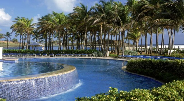 Pool view at Caribe Hilton San Juan