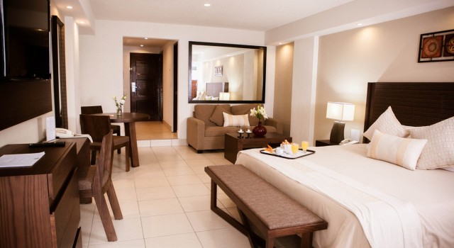 Deluxe suite at Costa Sur Resort and Spa