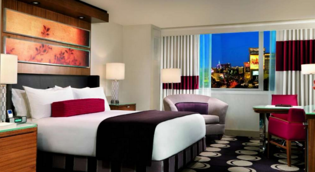 Resort king room at Mirage Las Vegas