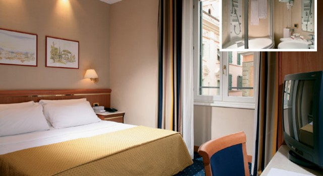 Superior room at Hotel Diocleziano Rome