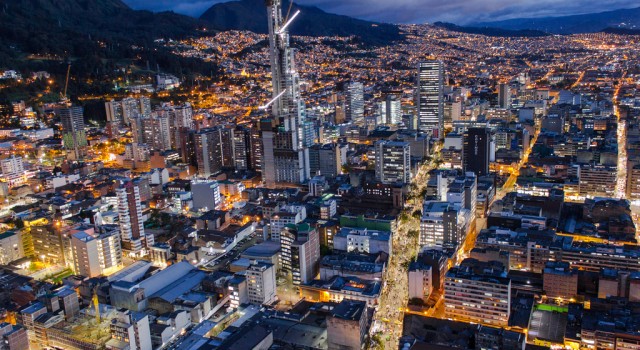 Bogota by night