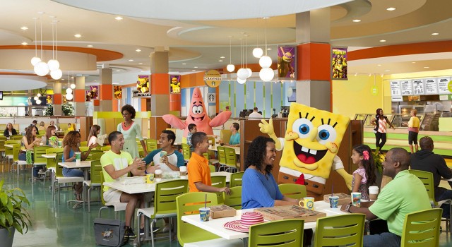 Dining at Nickelodeon Suites Resort
