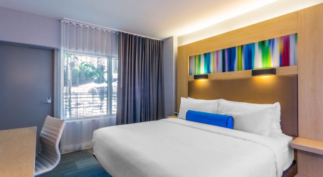 Room at Aloft South Beach Hotel