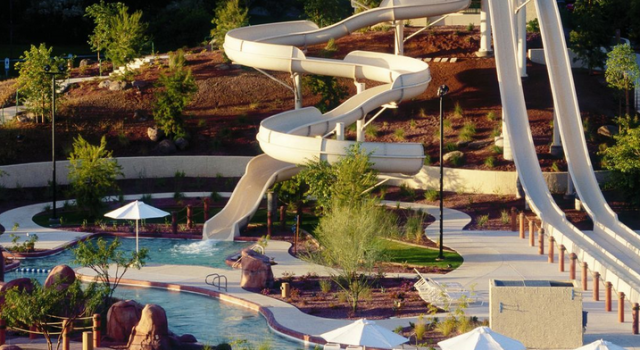 Thrill slide at Arizona Grand Resort and Spa