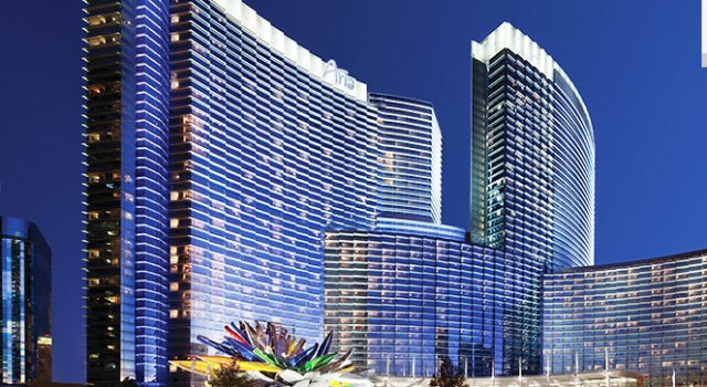 ARIA Resort and Casino in Las Vegas - exterior view