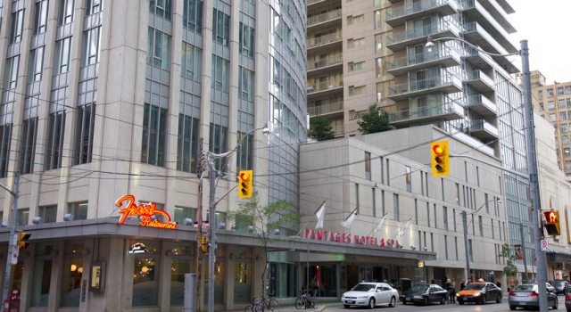 Pantages Hotel Toronto - exterior view