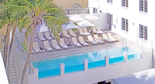 Pool at Hotel Breakwater South Beach