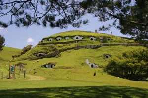 Hobbiton set New Zealand